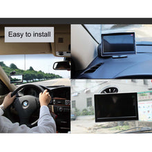 Load image into Gallery viewer, 5 inch 800x480p TFT LCD Car Color Monitor Screen for Reversing with RCA Connector