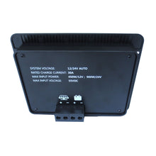 Load image into Gallery viewer, 30A Flush Mount Solar Charge Controller for Lead Acid, SLA/AGM/GEL and Lithium Batteries