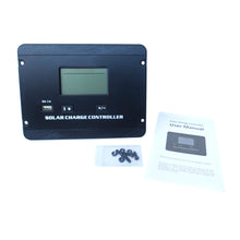 Load image into Gallery viewer, 30A Flush Mount Solar Charge Controller for Lead Acid, SLA/AGM/GEL and Lithium Batteries