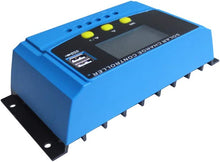 Load image into Gallery viewer, HUINE Parameter Adjustable 12V 24V Lithium ion Lifepo4 Lead Acid Battery PWM Solar Charge Controller 30A 40A Battery Controller Regulator with LCD Digital Display Dual 5V USB