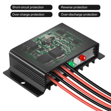 Load image into Gallery viewer, 10A 20A Huine PWM Waterproof Solar Charge Controller 12V 24V Compatible for Solar System